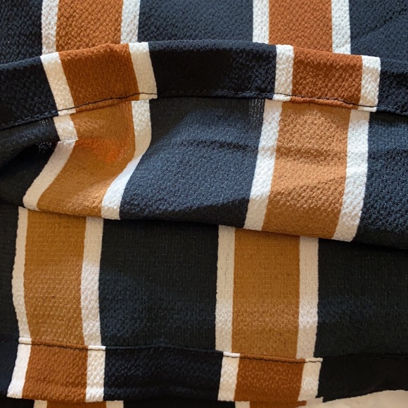 Angie Striped Culottes NWOT - Picture 9 of 9